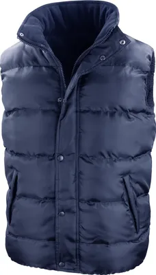Produktbild von Result Core Nova Lux Herren Winterweste / Steppweste, wasserabweisend, winddicht BC2051 (XS) (Marineblau)