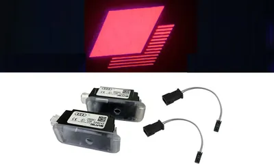 Obrázok produktu pre Originálne Audi Sport Raute Edition LED osvetlenie dverí s logom