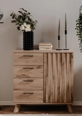 Produktbild von Kommode Wellington | mit 3D-Reliefoptik | Schwedeneiche