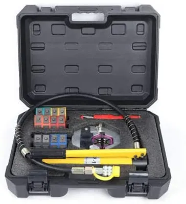 Produktbild von Crimpzangen Hydraulische Presszange Klimaanlage Luftkühlung Crimper Kit Crimpwerkzeug A /C-Schlauch Kit AutosReparieren Werkzeuge