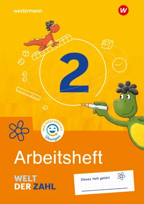 Produktbild von Welt der Zahl 2. Arbeitsheft mit interaktiven Übungen. Für Berlin, Brandenburg, Mecklenburg-Vorpommern, Sachsen-Anhalt und Thüringen