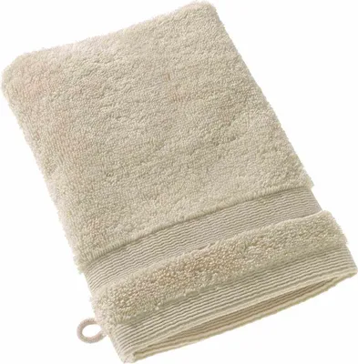 Immagine prodotto di Collezione SCHÖNER WOHNEN: guanto di lavaggio CUDDLY nature 16 x 21 cm