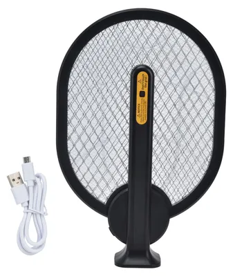 Produktbild von Elektrische Fliegenklatsche, multifunktional, 2-in-1, wiederaufladbarer USB-Schläger für zu Hause