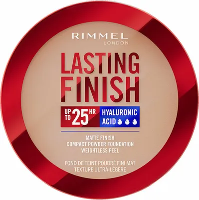 Zdjęcie produktu dla Rimmel Lasting Finish 25h Compact Powder Foundation Spf20 - Rose Vanilla 7g