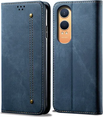 Obrázek produktu pro Pouzdro pro OnePlus Nord CE4 Lite, Kožené Peněženkové Pouzdro s Magnetickým Uzavíráním a Stojánkem modré