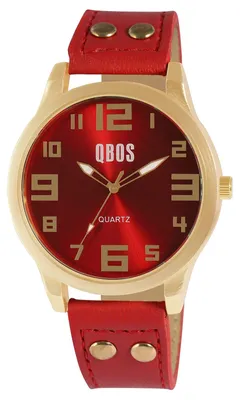 Produktbild von QBOS Uni Armbanduhr QB0029 Mineralglas
