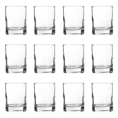 Produktbild von 12x Liberty 65ml Schnapsgläser - Klein Mini Glas Tequila Cocktail Bombe Junggesellinnenabschied Trinkbecher Set - by LAV