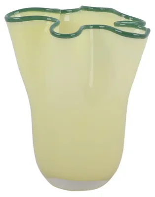 Zdjęcie produktu dla Wazon szklany RUFFLES, 22 cm