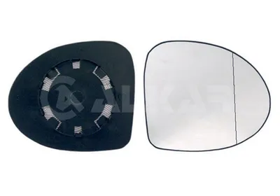Produktbild von ALKAR Spiegelglas Außenspiegel Rechts für RENAULT TWINGO II (CN0) Konvex 6402171