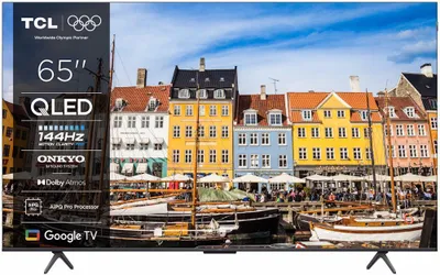 Produktbild von TCL 65QLED810K, 165,1 cm (65"), 3840 x 2160 Pixel, 4K Ultra HD, QLED, Smart-TV, Schwarz