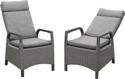 Produktbild von 2er Set »Dallas« Relax Gartensessel, Aluminium