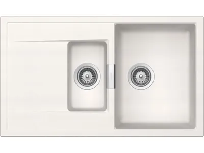 Produktbild von Schock Auflage-Einbauspüle Mono D-150 A Polaris inkl. Holzschneidbrett