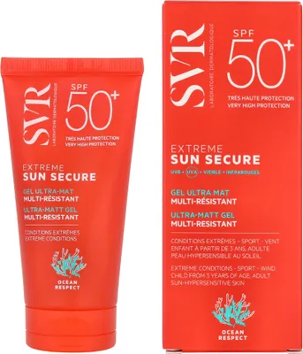 Obrázek produktu pro SVR Sun Secure gelový krém SPF50+ Extreme Ultra Matt Gel 50 ml