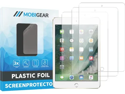 Produktbild von Mobigear iPad Mini 4 (2015) Displayschutzfolie – Kompatibel mit Hüllen (3er-Pack)