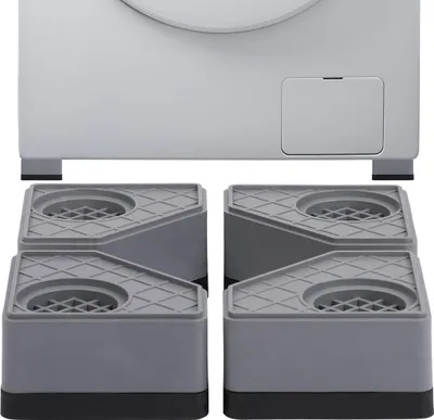 Produktbild von Anti-Vibrationsmatte für Waschmaschinen,Lärmminderung und Stoßdämpfung,Vibration Dämpferfür Waschmaschinen und Trockner (4er Set)