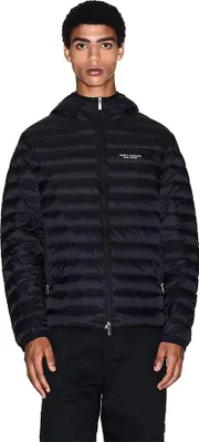 Produktbild von Armani Exchange Daunenjacke mit Logo auf der Brust, Schwarz S