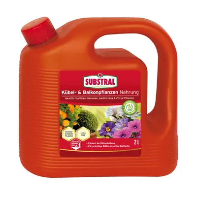 Obrázok produktu pre Substral Výživa pre balkónové a črepníkové rastliny - 2 litre
