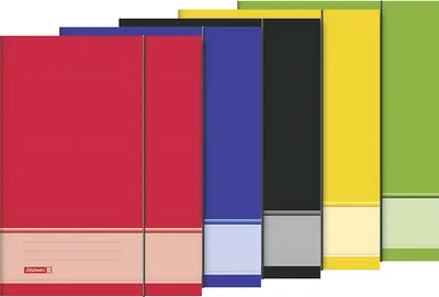 Produktbild von BRUNNEN Sammelmappe A4 Uni sortiert Gummizug 1047014