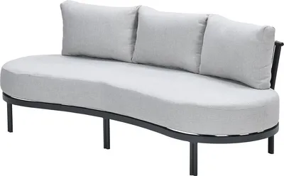 Produktbild von Garden Impressions Tirolo Lounge Sofa - carbon black -  sand -  valley sand