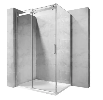 Immagine prodotto di Parete Doccia Rea Nixon-2 Chrome 90