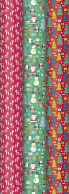 Produktbild von Clairefontaine 60x Geschenkpapierrollen Alliance 2x0,70m Weihnachten 211933C