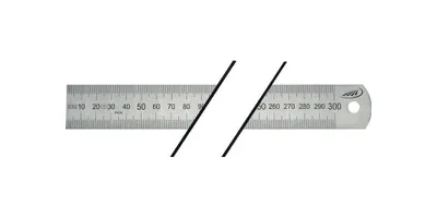 Immagine prodotto di Regolo in acciaio L.2000mm graduazione flessibile in acciaio inox A=mm/mm H.PREISSER