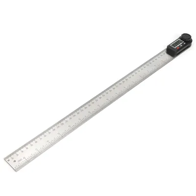 Zdjęcie produktu dla Kątomierz, goniometr, kątomierz, kątomierz 0-360°, linijka, linijka stolarska
