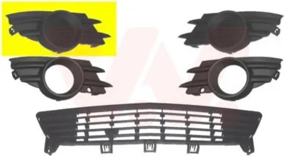 Produktbild von VAN WEZEL Lüftungsgitter Grill Stoßfänger für OPEL Meriva A (X03)