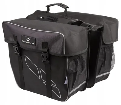 Produktbild von M-Wave Amsterdam Doppeltasche Gepäckträgertasche 30L Schwarz