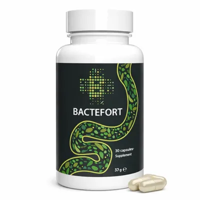 Obrázek produktu pro Bactefort – kapsle na podporu trávení a zdravého střeva – 30 kapslí