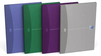 Imagen del producto de Cuaderno de escritura Oxford, formato A4, cuadriculado de 5 mm, encuadernado, 96 hojas. | 1 unidad | 5 unidades