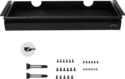 Zdjęcie produktu dla SucceBuy 68 cm organizer do szuflady pod biurko - wysuwany, oszczędzający miejsce w domowym biurze