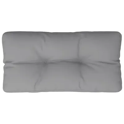 Immagine prodotto di vidaXL Cuscino Pallet grigio 80x40x12 cm in tessuto