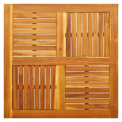 Produktbild von Tischplatte 90x90x2,2 cm Quadratisch Massivholz Akazie