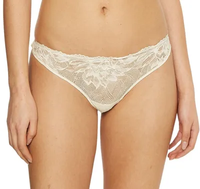 Productafbeelding van Calvin Klein dames string, wit (ivoor), maat XL