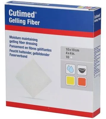 Immagine prodotto di Cutimed Gelling Fibre Com.10x10 cm idrofibra composita 10 pz