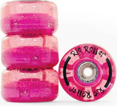 Produktbild von Rio Roller Light Up 4 Units Rad Rosa S Rosa S