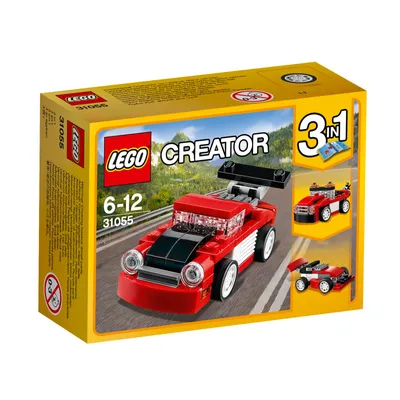 Zdjęcie produktu dla LEGO Creator Red racer, Zestaw do budowania, 6 lat(a), 72 szt., 80 g