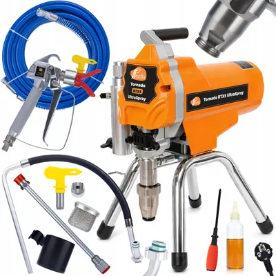 Imagen del producto de Pulverizador Airless Tornado RTX5 UltraSpray – Potencia 3200W | 4,5 L/min | 3300 PSI (22 MPa) | Boquilla 525 | Manguera 10m