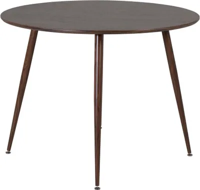 Produktbild von FURNLUX Plaza jedálenský stôl z orechového dreva 100 cm / Hlavná farba: hnedá / Rozmery: 100 x 100 x 75 cm