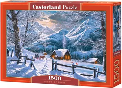Immagine prodotto di Castorland Puzzle da 1500 pezzi - Mattina d'inverno