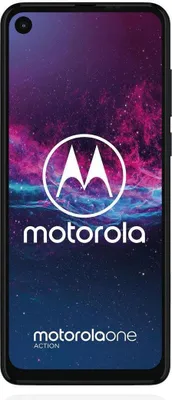 Produktbild von Motorola one Action, 16 cm (6.3"), 4 GB, 128 GB, 12 MP, Android 9.0, Blau