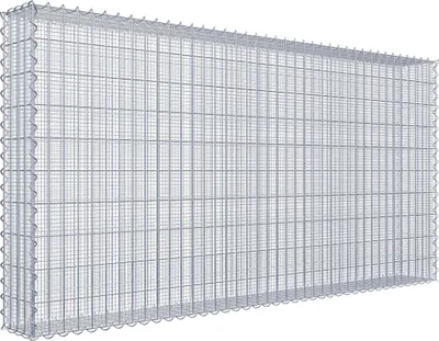 Obrázek produktu pro Dělený gabion 200 cm x 100 cm x 20 cm (D x V x H), velikost ok 5 cm x 10 cm, spirála