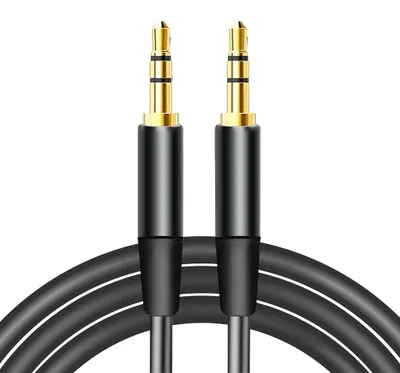 Zdjęcie produktu dla Kabel audio Maxlife jack 3,5 mm - 1m czarny
