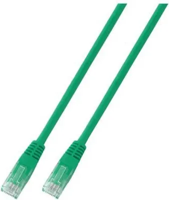 Immagine prodotto di Cavo patch RJ45 U/UTP Cat. 5e PVC CCA verde 0,5 m
