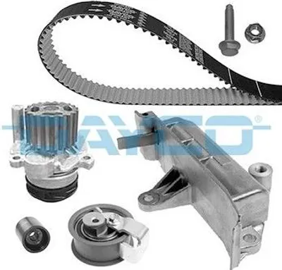 Produktbild von Wasserpumpe + Zahnriemensatz DAYCO KTBWP4153