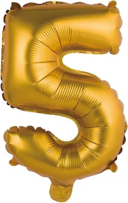 Image de Ballon en aluminium doré de 35 cm - Godan