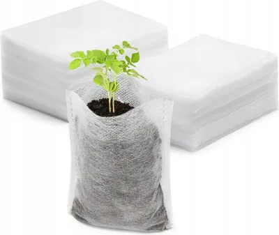 Obrázek produktu pro SÁČKY NA SÁZENÍ ROSTLIN SADENICE ROZSADA Biologicky rozložitelné 100 ks 8x10 cm