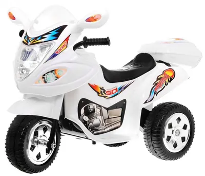 Immagine prodotto di Triciclo Elettrico Bjx-088 Per I Più Piccoli Bianco + Suoni + Luci
