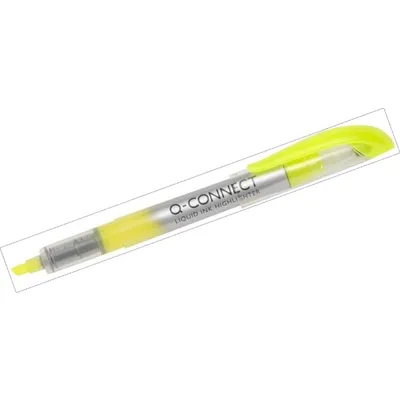 Obrázok produktu pre Q-Connect® KF00395 Zvýrazňovač tekutý atrament - cca 1 - 4 mm - žltý